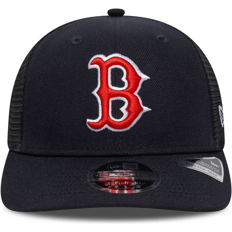 marinbla-trucker-keps-9seventy-stretch-snap-evergreen-fran-boston-red-sox-mlb-av-new-era