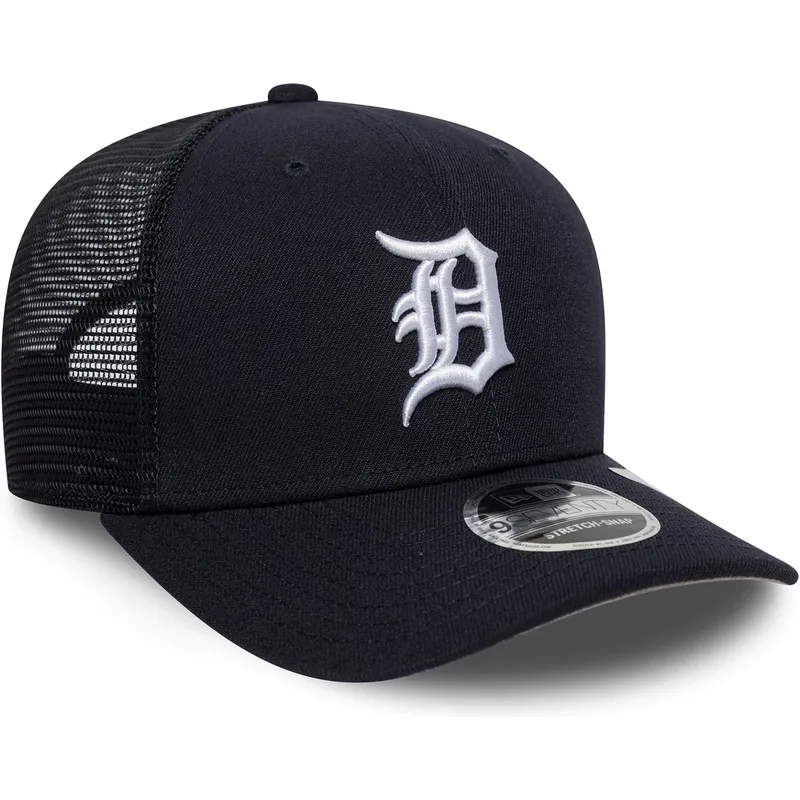 new-era-9seventy-stretch-snap-evergreen-detroit-tigers-mlb-navy-blue-trucker-hat