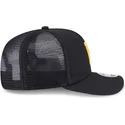 cappellino-trucker-nero-9seventy-stretch-snap-evergreen-dei-pittsburgh-pirates-mlb-di-new-era