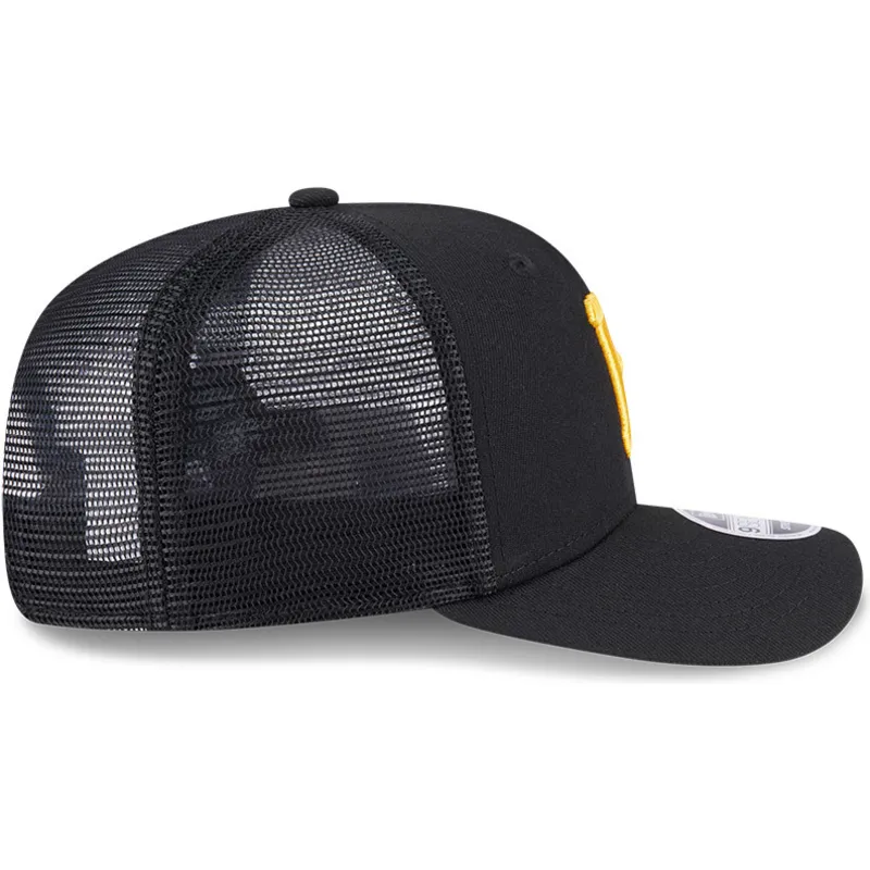 casquette-trucker-noire-9seventy-stretch-snap-evergreen-pittsburgh-pirates-mlb-new-era