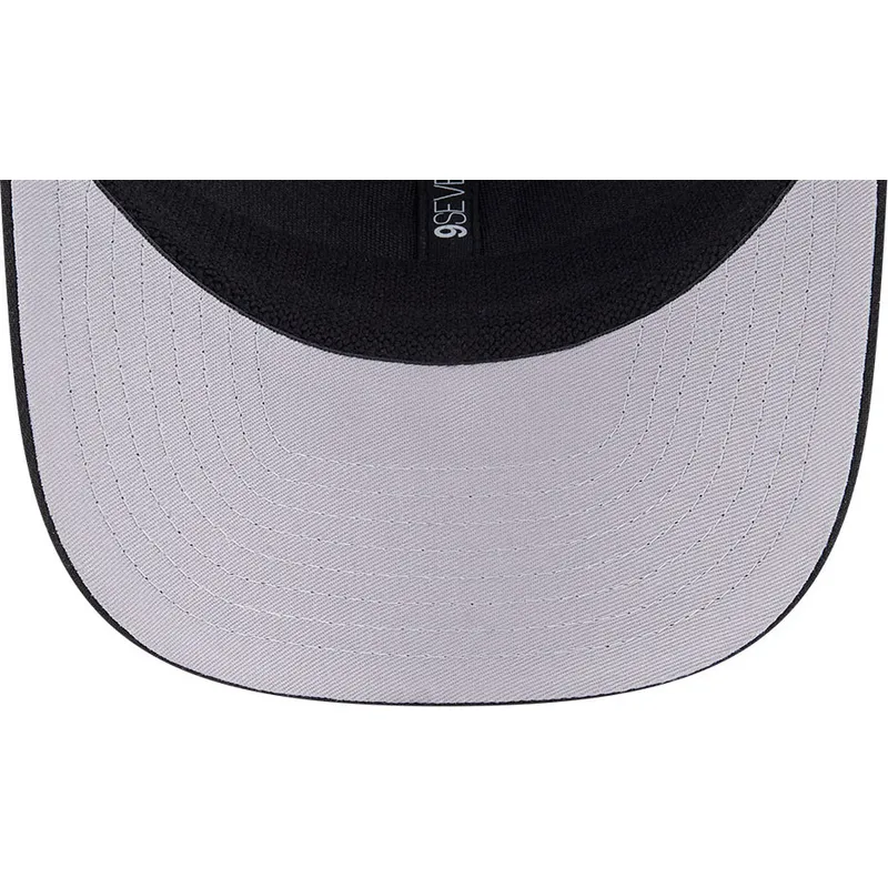 cappellino-trucker-nero-9seventy-stretch-snap-evergreen-dei-pittsburgh-pirates-mlb-di-new-era