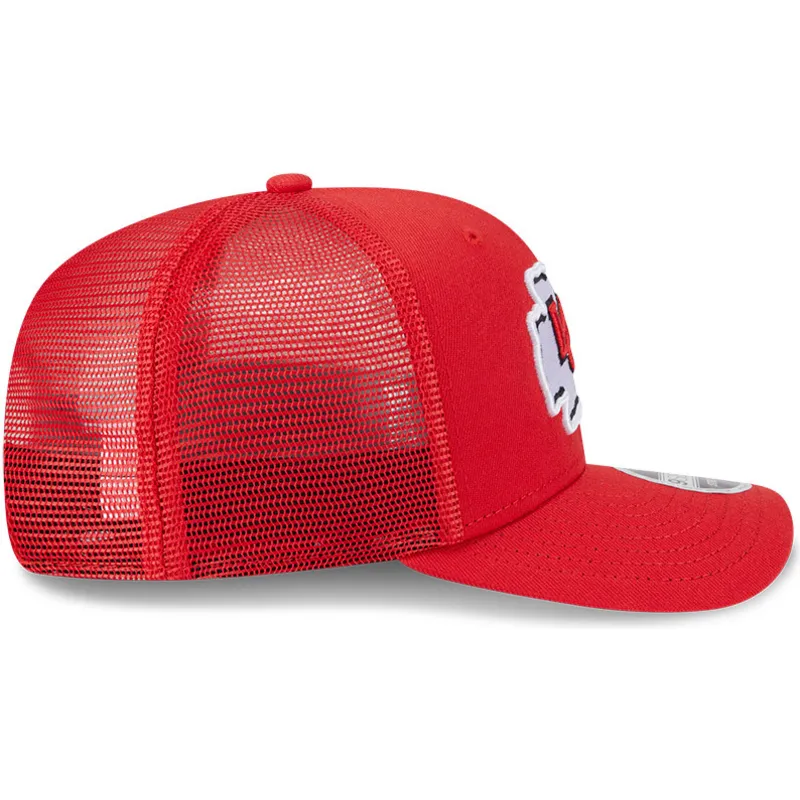 casquette-trucker-rouge-9seventy-stretch-snap-evergreen-kansas-city-chiefs-nfl-new-era
