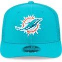 gorra-trucker-azul-9seventy-stretch-snap-evergreen-de-miami-dolphins-nfl-de-new-era