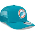 bla-trucker-keps-9seventy-stretch-snap-evergreen-helmet-fran-miami-dolphins-nfl-av-new-era