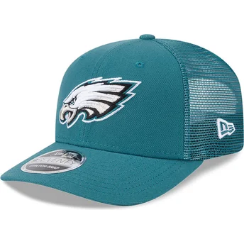 Grön trucker-keps 9SEVENTY Stretch Snap Evergreen Philadelphia Eagles NFL från New Era