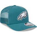 cappellino-trucker-verde-9seventy-stretch-snap-evergreen-dei-philadelphia-eagles-nfl-di-new-era