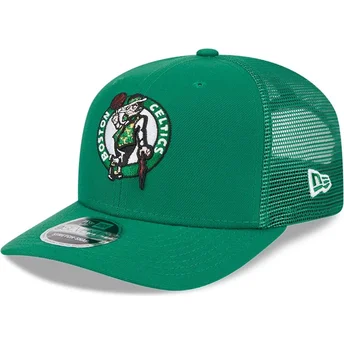Καπέλο trucker πράσινο 9SEVENTY Stretch Snap Evergreen των Boston Celtics NBA της New Era