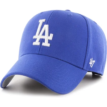 Böjd blå justerbar keps MVP från Los Angeles Dodgers MLB av 47 Brand