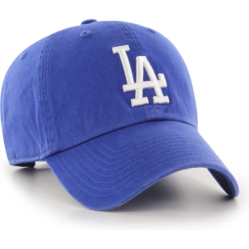 bla-kurvad-keps-los-angeles-dodgers-mlb-clean-up-fran-47-brand