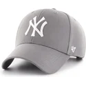gorra-curva-gris-oscuro-snapback-mvp-de-new-york-yankees-mlb-de-47-brand