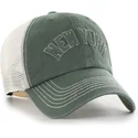 gorra-trucker-verde-clean-up-trailer-script-mesh-de-new-york-yankees-mlb-de-47-brand