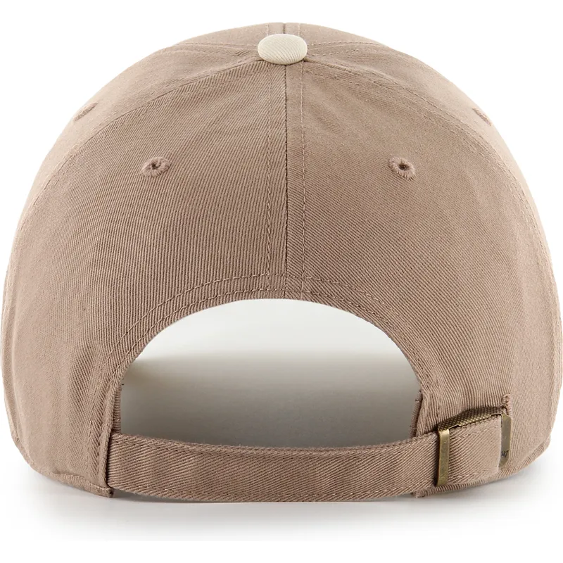 cappellino-curvo-marrone-regolabile-mvp-base-runner-two-tone-legend-di-new-york-yankees-mlb-di-47-brand