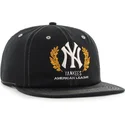 casquette-plate-noire-snapback-captain-rl-keepsake-new-york-yankees-mlb-47-brand