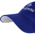 blaue-verstellbare-curved-cap-clean-up-spirited-der-los-angeles-dodgers-mlb-von-47-brand