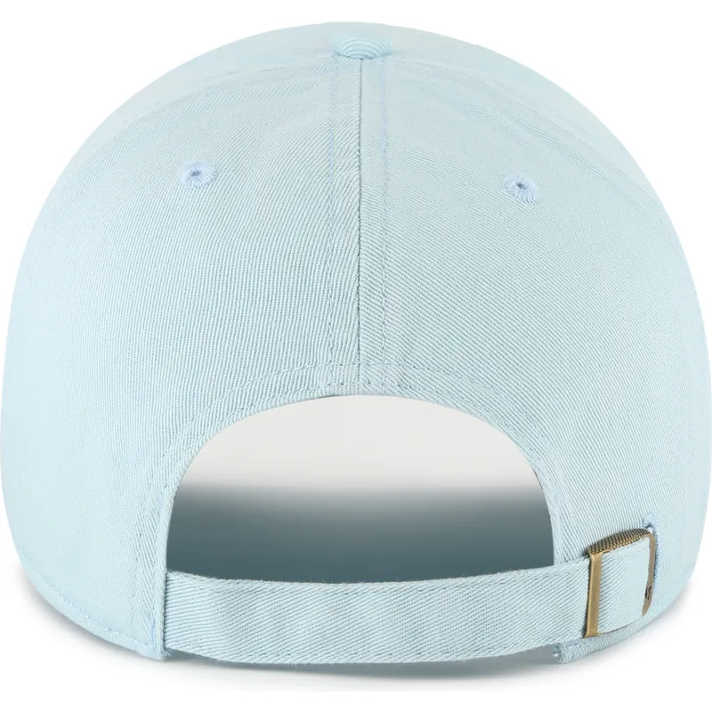 casquette-courbee-bleue-claire-ajustable-flower-clean-up-nature-base-runner-icon-47-brand
