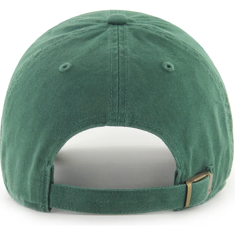 cappellino-curvo-verde-regolabile-brunch-hat-phrase-clean-up-base-runner-icon-di-47-brand