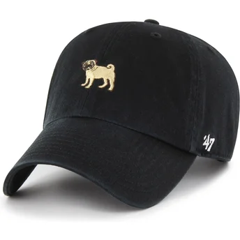 Casquette courbée noire ajustable Clean Up Dog Base Runner Icon 47 Brand