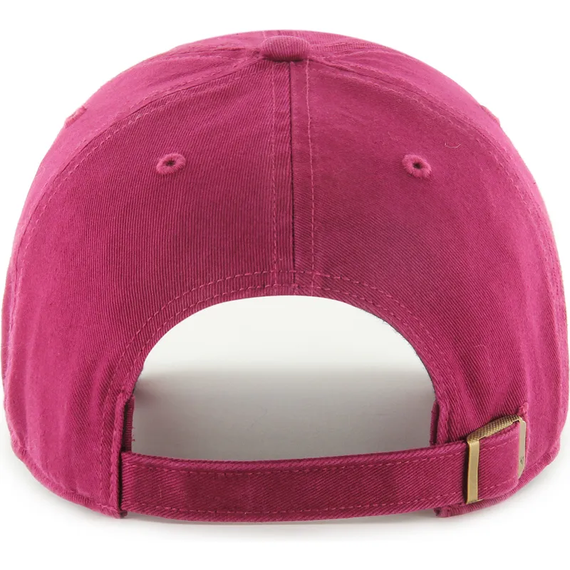 gorra-curva-roja-ajustable-clean-up-galaxy-de-new-york-yankees-mlb-de-47-brand