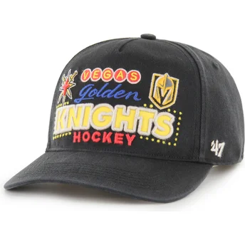 Mützen gebogen schwarz snapback Hitch RF Charlton der Vegas Golden Knights NHL von 47 Brand