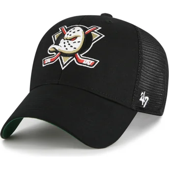 casquette-trucker-noire-mvp-branson-anaheim-ducks-nhl-47-brand