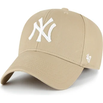 Cappellino curva khaki regolabile MVP Legend dei New York Yankees MLB di 47 Brand