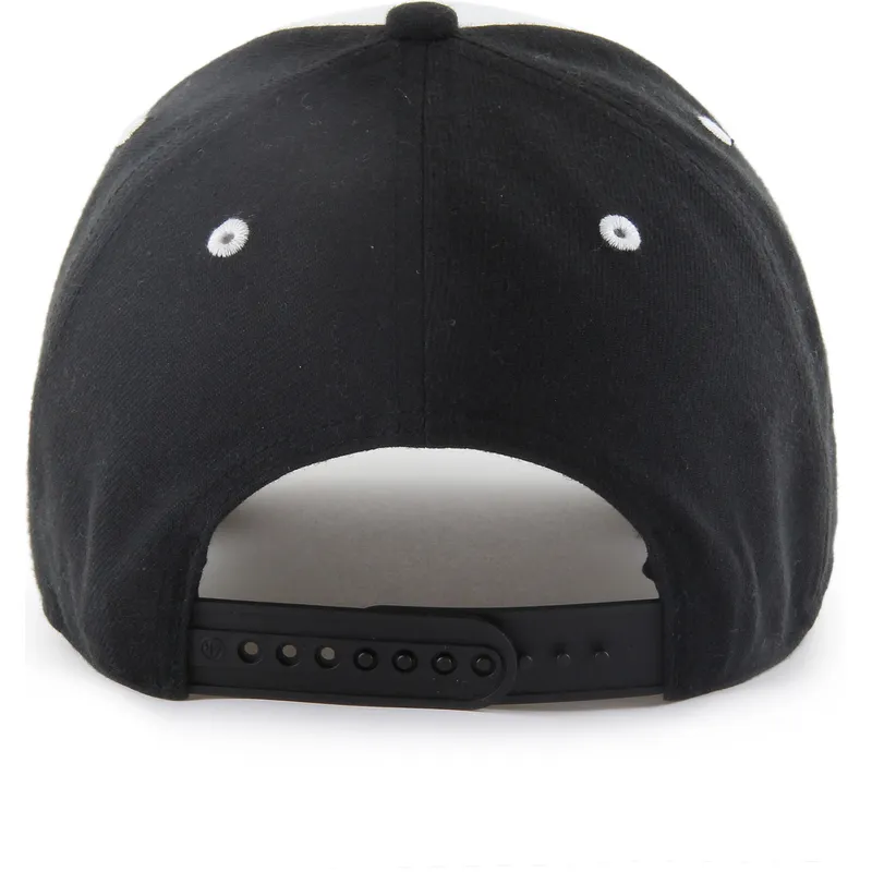 czarna-i-biala-czapka-z-daszkiem-snapback-mvp-replica-sure-shot-new-york-yankees-mlb-od-47-brand