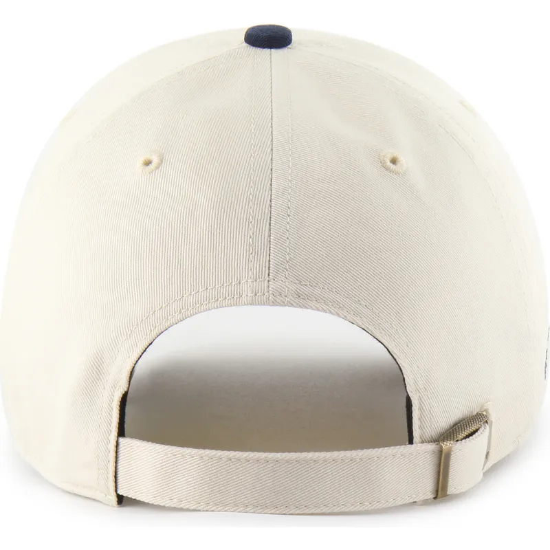 bezowa-i-granatowa-regulowana-czapka-z-daszkiem-clean-up-base-runner-sure-shot-two-tone-new-york-yankees-mlb-od-47-brand