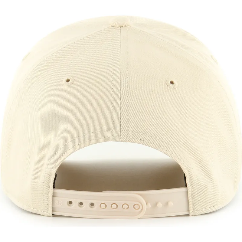 cappellino-curvo-beige-snapback-con-logo-beige-mvp-dt-sure-shot-two-tone-cotton-dei-new-york-yankees-mlb-di-47-brand