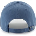 blaue-verstellbare-curved-cap-clean-up-base-runner-der-new-york-yankees-mlb-von-47-brand