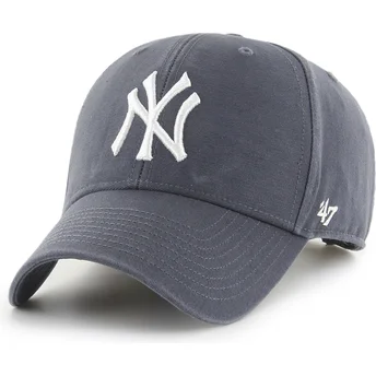 Cappellino curvo blu marino regolabile MVP Vintage dei New York Yankees MLB di 47 Brand