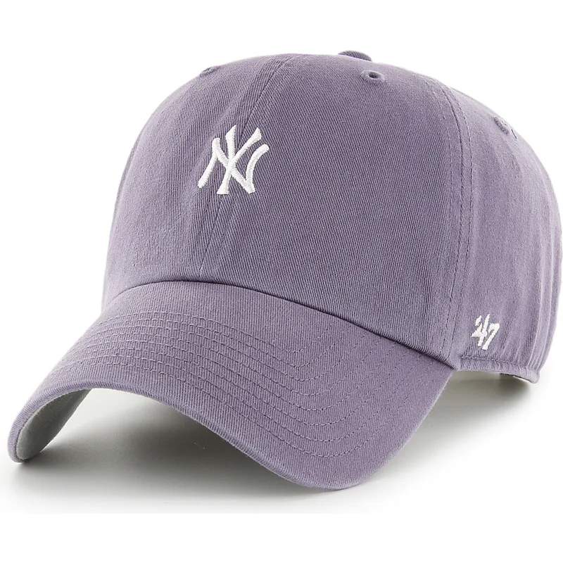 bojd-justerbar-violett-keps-clean-up-base-runner-iris-fran-new-york-yankees-mlb-av-47-brand