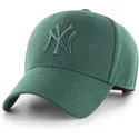 47-brand-curved-brim-green-logo-mvp-new-york-yankees-mlb-green-snapback-cap
