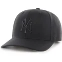 schwarze-gebogene-snapback-kappe-mit-schwarzem-logo-mvp-dp-cold-zone-der-new-york-yankees-mlb-von-47-brand