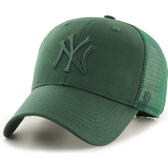 47 Brand Green Logo MVP Branson New York Yankees MLB Green Trucker Hat