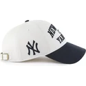 bojd-keps-beige-och-marinbla-justerbar-mvp-broke-line-fran-new-york-yankees-mlb-av-47-brand