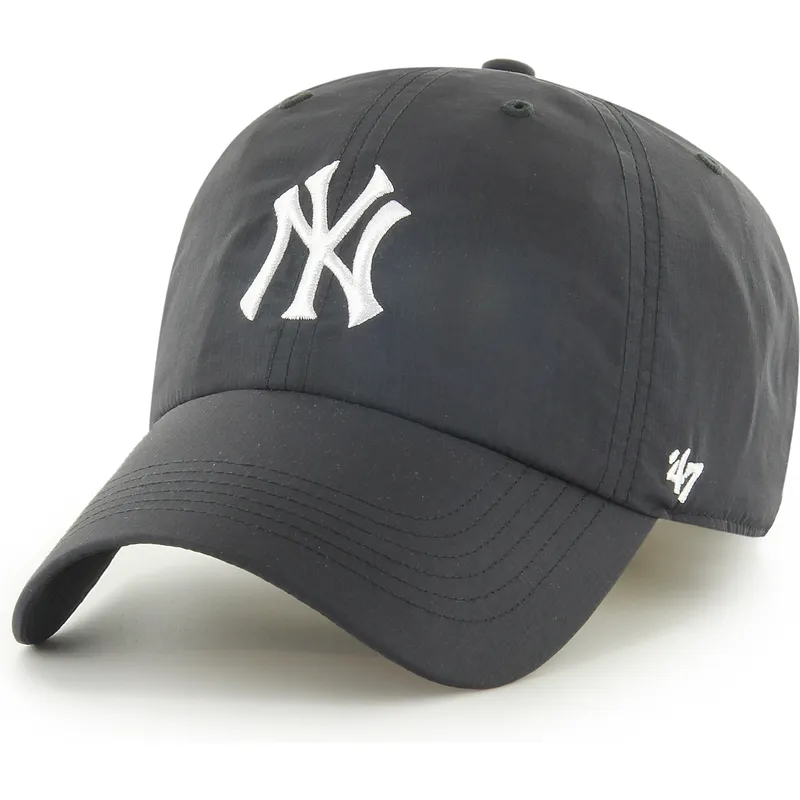 cappellino-curvo-nero-regolabile-clean-up-brrr-dei-new-york-yankees-mlb-di-47-brand