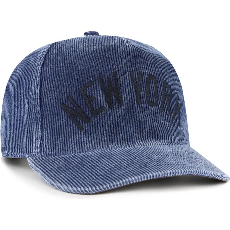 casquette-courbee-bleue-marine-snapback-hitch-reclaim-rusted-new-york-yankees-mlb-47-brand