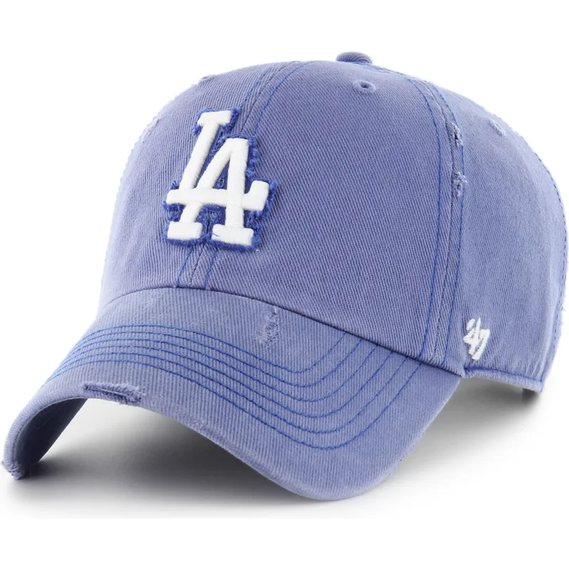 bla-bojd-justerbar-keps-clean-up-weathered-thrift-fran-los-angeles-dodgers-mlb-av-47-brand