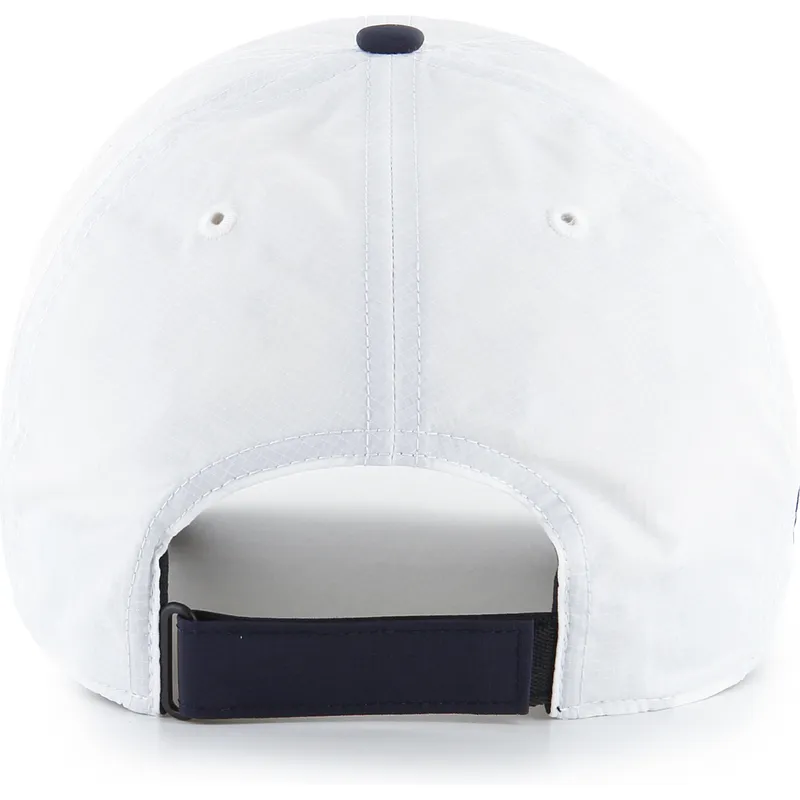 casquette-courbee-blanche-et-bleue-marine-ajustable-clean-up-vista-mini-two-tone-new-york-yankees-mlb-47-brand