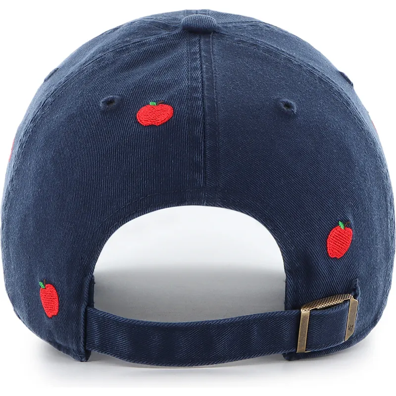 granatowa-zakrzywiona-czapka-z-regulacja-clean-up-scatter-apple-new-york-yankees-mlb-od-47-brand