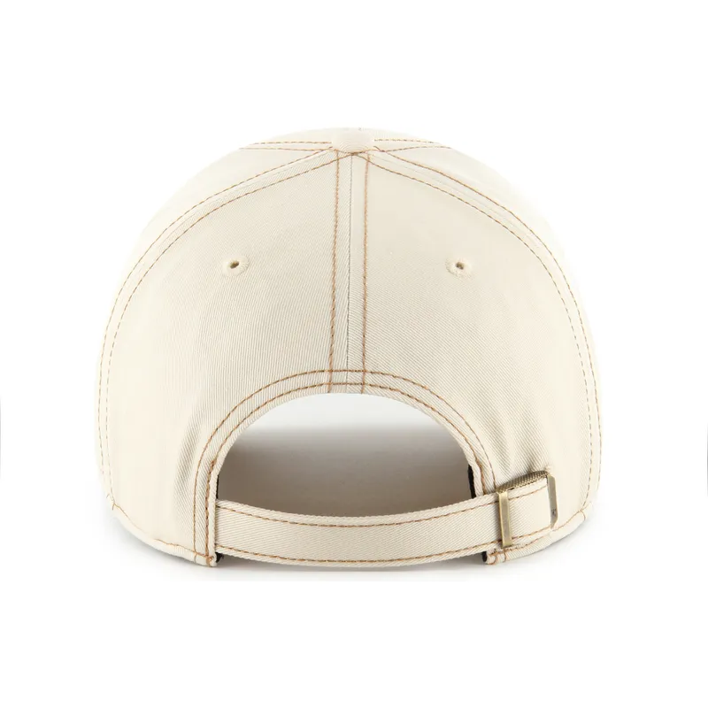 casquette-courbee-beige-ajustable-mvp-dt-contrast-stitch-new-york-yankees-mlb-47-brand