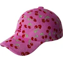 kangol-curved-brim-cherry-spacecap-pink-adjustable-cap