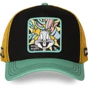 capslab-bugs-bunny-loo13-bugb-looney-tunes-black-yellow-and-green-trucker-hat