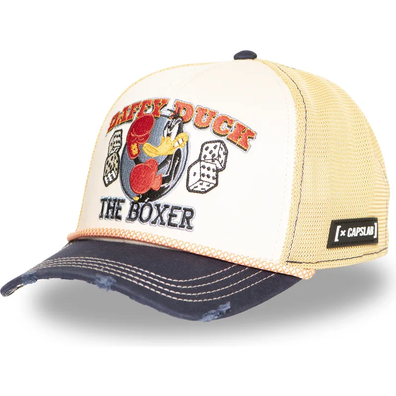 gorra-trucker-beige-y-azul-marino-pato-lucas-loo13-pcsmcbb-looney-tunes-de-capslab