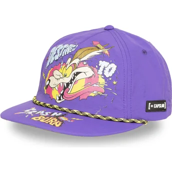Violette Flatcap Snapback Coyote LOO13 DTCB Looney Tunes von Capslab