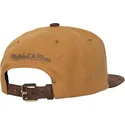 brun-justerbar-flat-keps-coffee-strapback-fran-los-angeles-lakers-nba-av-mitchell-ness
