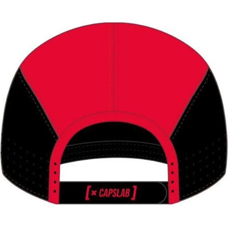 capslab-curved-brim-smu2-dunb-the-smurfs-red-snapback-cap