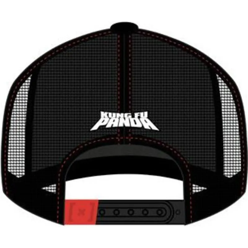 casquette-trucker-blanche-et-noire-po-always-hungry-kfp-takb-kung-fu-panda-capslab