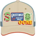 trucker-cap-beige-und-grun-shrek-shr1-cpspatcb-von-capslab