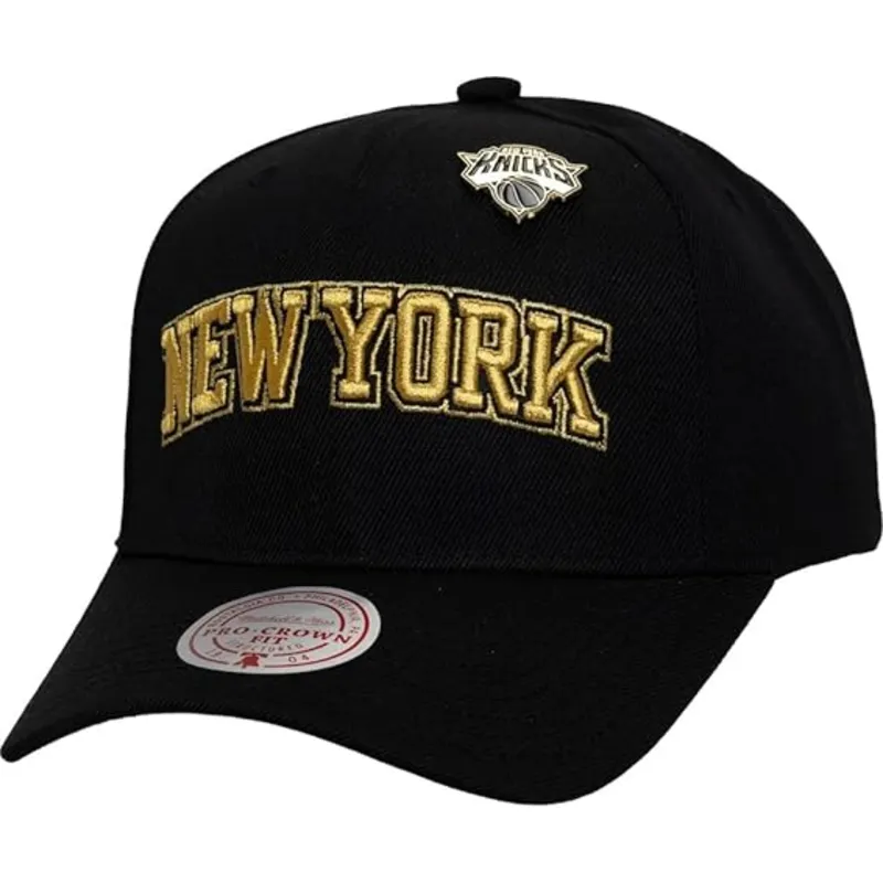 czarna-czapka-z-zakrzywionym-daszkiem-snapback-pinned-gold-pro-new-york-knicks-nba-od-mitchell-ness